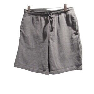 Eddie Bauer Men’s Lounge Sweat Shorts – Gray – Size M – Soft Fleece Comfort